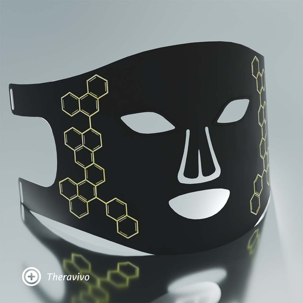 Theravivo Masque LED avec Nano-Emission Photonique